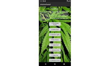 Marijuana Strain Library for Android - Download the APK from Habererciyes